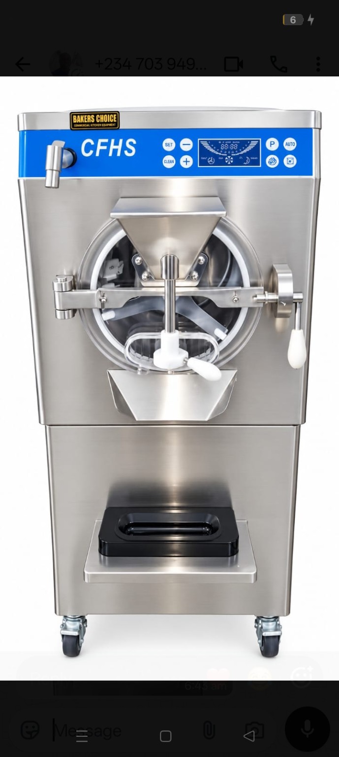 Batch Ice Cream Machine