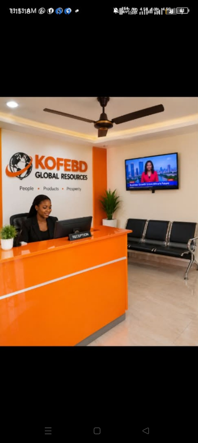 Kofebd reception area